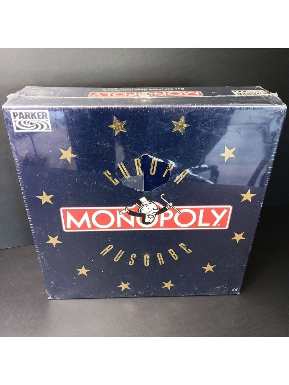 SEALED NEW 1991 Monopoly von Parker Sonderedition Europa Ausgabe NOT ENGLISH IR